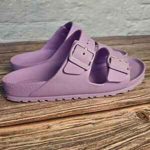 Birkenstock Light Purple Double Strap Sandals Womens Size 7